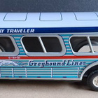 Greyhound Lines pelti linja-auto pienoismalli bussi - pikkukuva 3