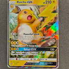 Raichu GX 29/73 Pokemon Shining Legends Sun & Moon Ultra Rar - pikkukuva 1