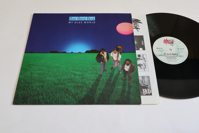 Bad Boys Blue - My Blue World -LP *1988 SYNTH POP DISCO*