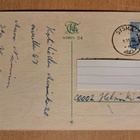 tyttö ruokkii hanhia,  kulkenut 1971 - pikkukuva 2