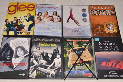 DVD ELOKUVIA 1,-€/KPL