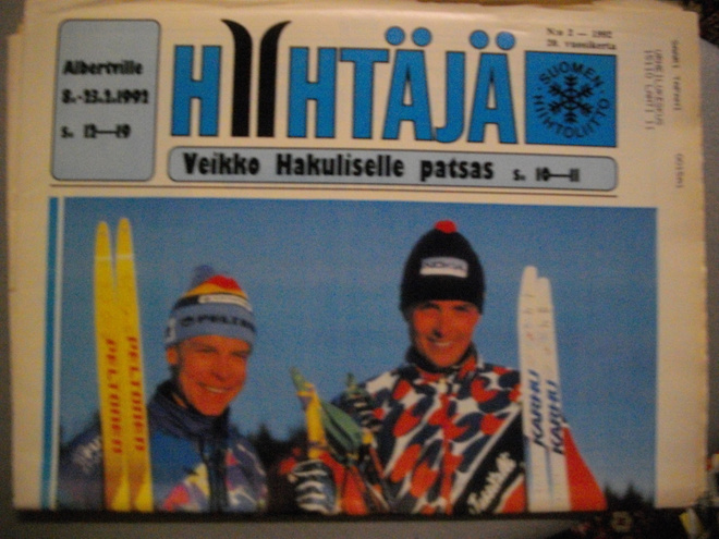 Hiihtäjä Nro 2/1992 (17.3)