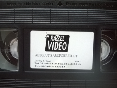 VHS Absolut Barnförbjudet