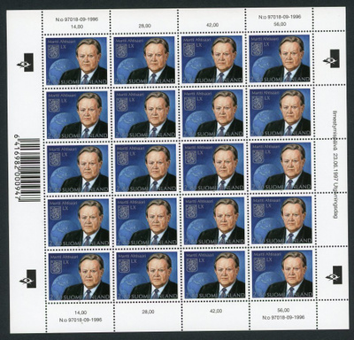 1997 Presidentti Martti Ahtisaari arkki **
