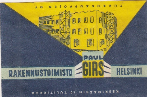 Helsinki, Rakennustoimisto Paul Girs     b352