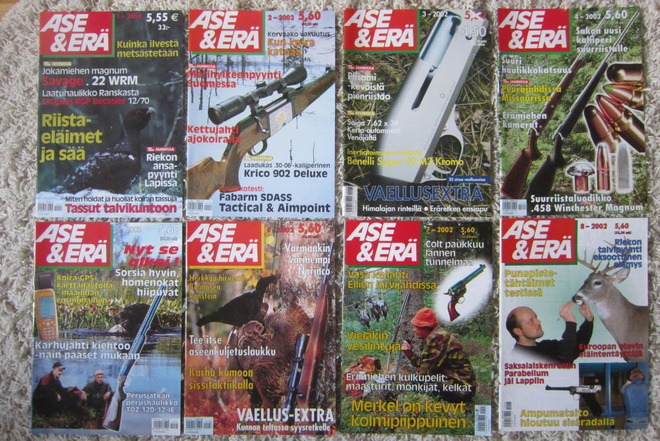 ASE & ERÄ VUOSIKERTA 2002