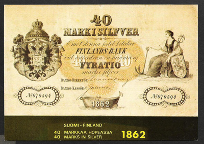 Setelin kuva - 40mk 1862