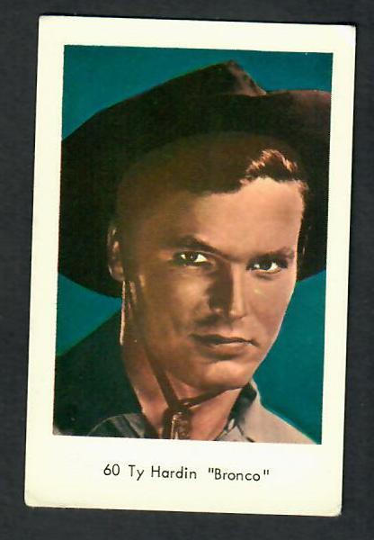 Keräilykuva - Ty Hardin "Bronco" 60