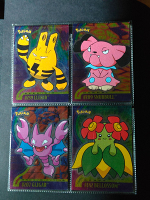 Pokémon 2001 Topps Johto - 4 Holoa! (TV Animation Edition)