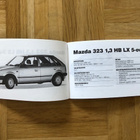 Esite Mazda 323, noin 1985-1986 - pikkukuva 3