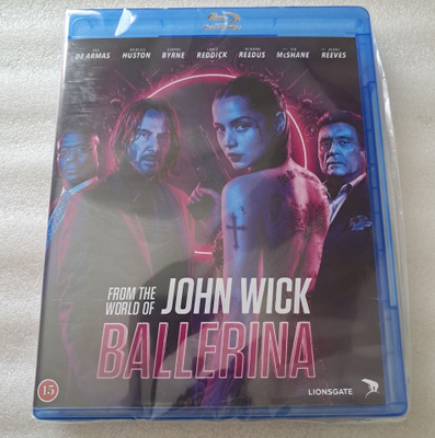 John Wick Ballerina  Blu-Ray  Uusi