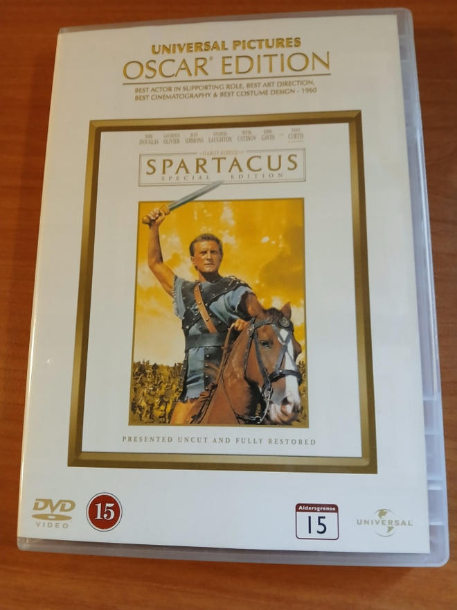 Spartacus Oscar edition 2 disc