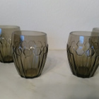 Karhula-Iittala, savunruskea Sisu karahvi ja lasit 6 kpl - pikkukuva 3
