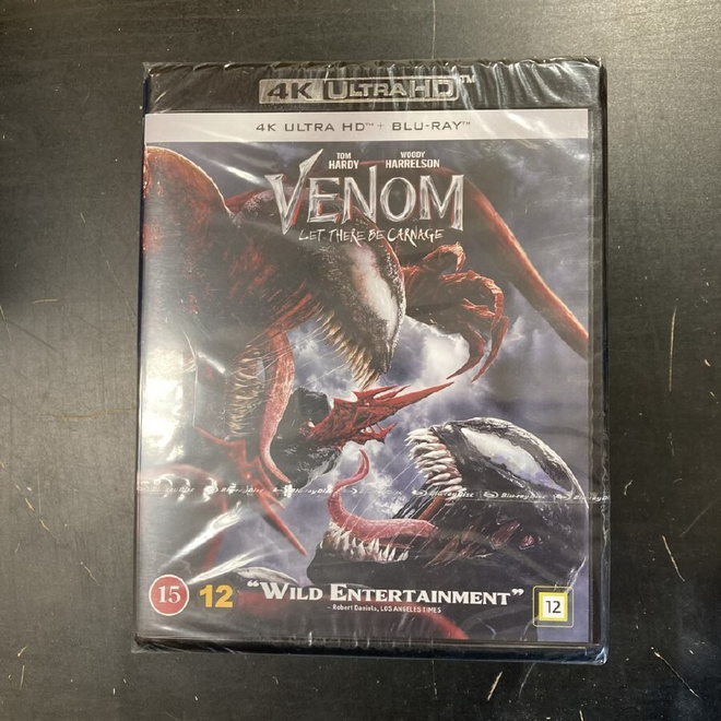 Venom - Let There Be Carnage 4K Ultra HD+Blu-ray (UUSI)