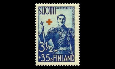 207 ** Punainen risti 3 1/2mk+35p (1938)
