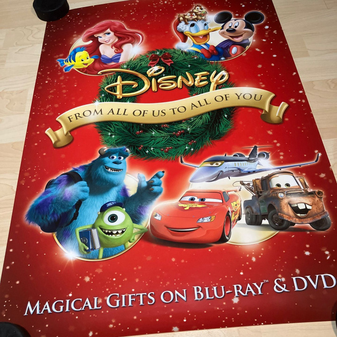 Elokuvajuliste - Disney Christmas (50x70)