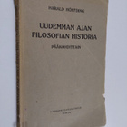 Harald Höffding : Uudemman ajan filosofian historia pääko... - pikkukuva 1
