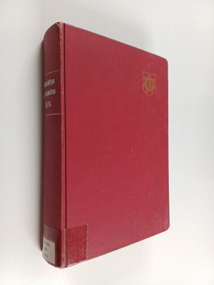 Metsästys ja kalastus vuosikerta 1974