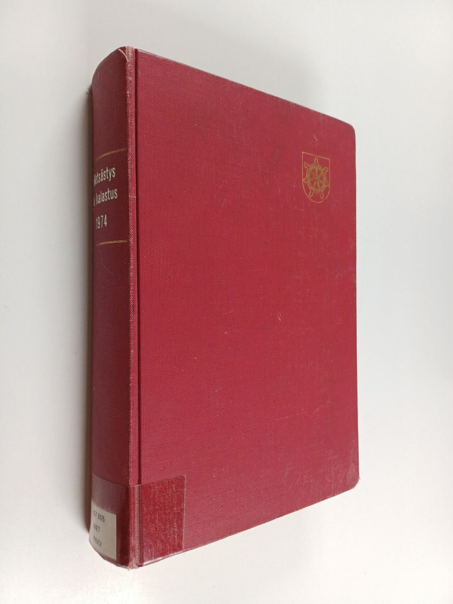 Metsästys ja kalastus vuosikerta 1974