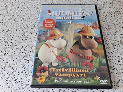 Muumien maailma 4 Ystävällinen vampyyri (DVD)