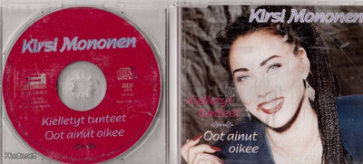 cds Kirsi Mononen Kielletyt tunteet