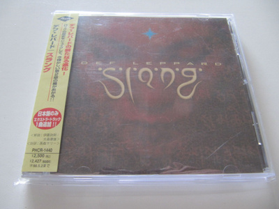 Def Leppard – Slang Japanilainen CD OBI