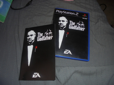 PS 2 kotelo + ohjekirja The Godfather