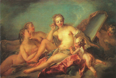 Francois Boucher <> Venus kylvyssä