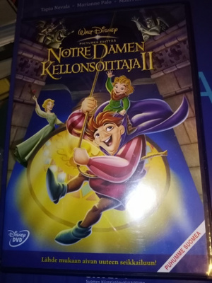 DVD Notre Damen KELLONSOITTAJA II ( SIS POSTIKULU )