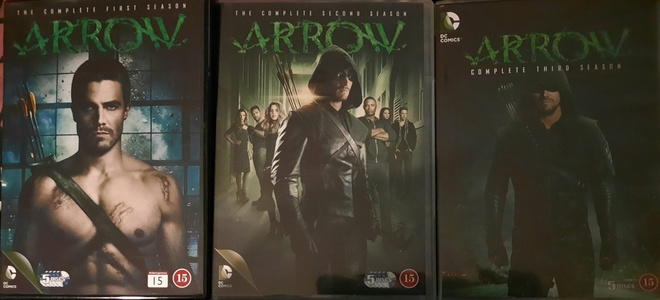 ARROW 1 - 3 KAUDET DVD