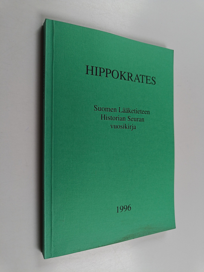 Hippokrates : Suomen lääketieteen historian seuran vuosik...