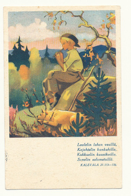 Martta WENDELIN - Paimenpoika, Kalevalaa -kulk. 1946