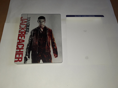 Jack Reacher - US Region ABC Blu-Ray/DVD (Steelbook)