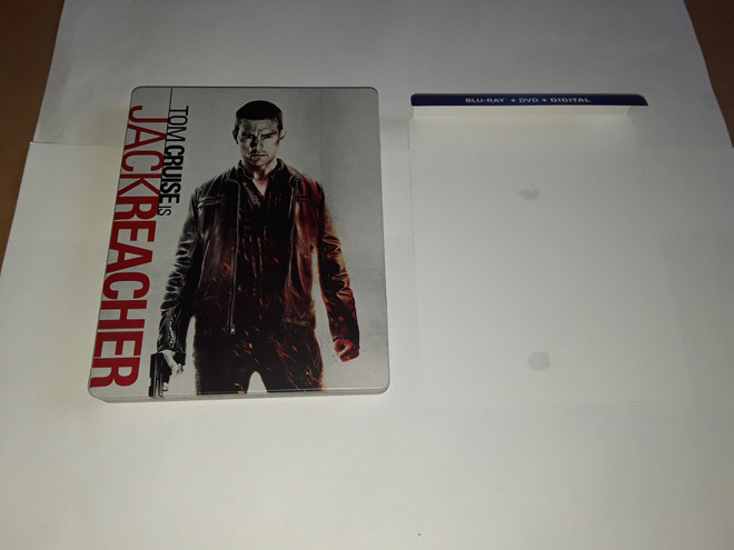 Jack Reacher - US Region ABC Blu-Ray/DVD (Steelbook)