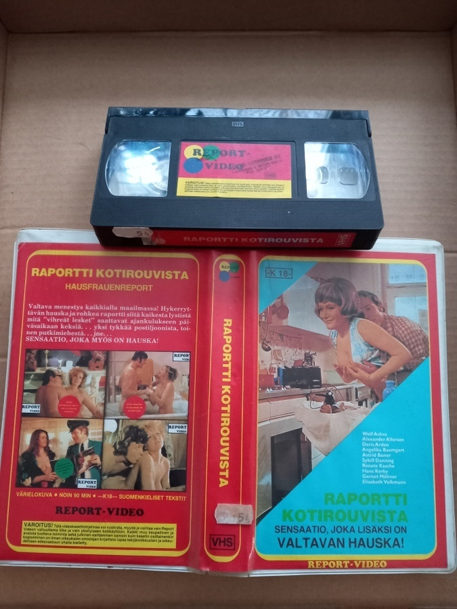 Raportti kotirouvista [VHS]