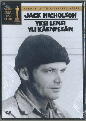 YKSI LENSI YLI KÄENPESÄN – Suomi 2-DVD 1975/2002 J.Nicholson