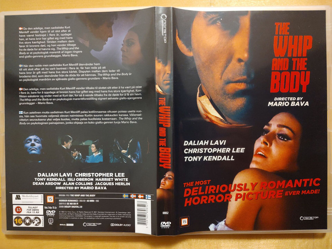 The Whip and the Body DVD (Mario Bava, Christopher Lee)