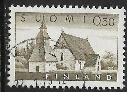 Yleismerkki 0,50mk 1963 (LAPE 559) O