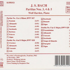 J.S: Bach : Partitas Nos. 3,4&5 - pikkukuva 2