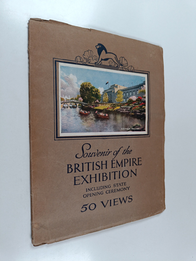 Souvenir of the British Empire exhibition (1924) includin...