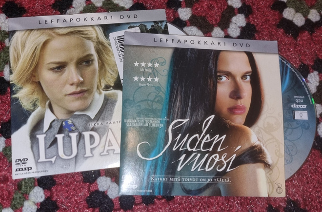 DVD Suden vuosi + Lupaus + Sooloilua leffapokkarit 3kpl