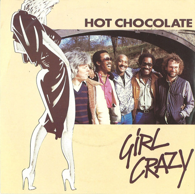 HOT CHOCOLATE: Girl Crazy / Bed Games 7"kk