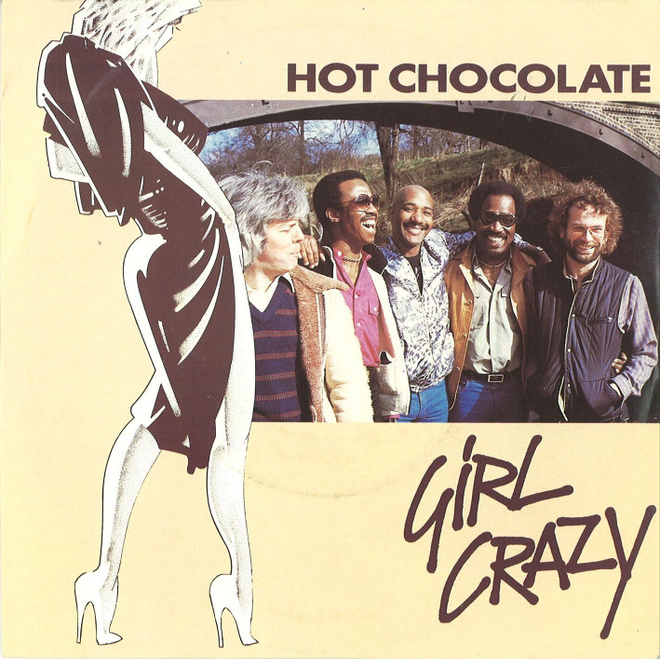 HOT CHOCOLATE: Girl Crazy / Bed Games 7"kk