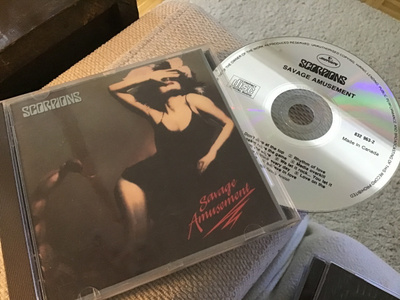 Scorpions . Savage amusement CD