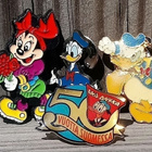 Walt Disney pinssit - 4 kpl. Aku Ankka 3 kpl ja Minni. - pikkukuva 1