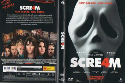 scream 4 (18 459) k -FI- suomik. DVD david arquette 2011