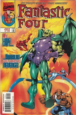 Fantastic Four vol 3 No 19, 1999