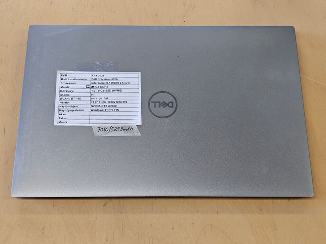 DELL Precision 5570 Core i9-12900H 15.6" FHD+  B-grade