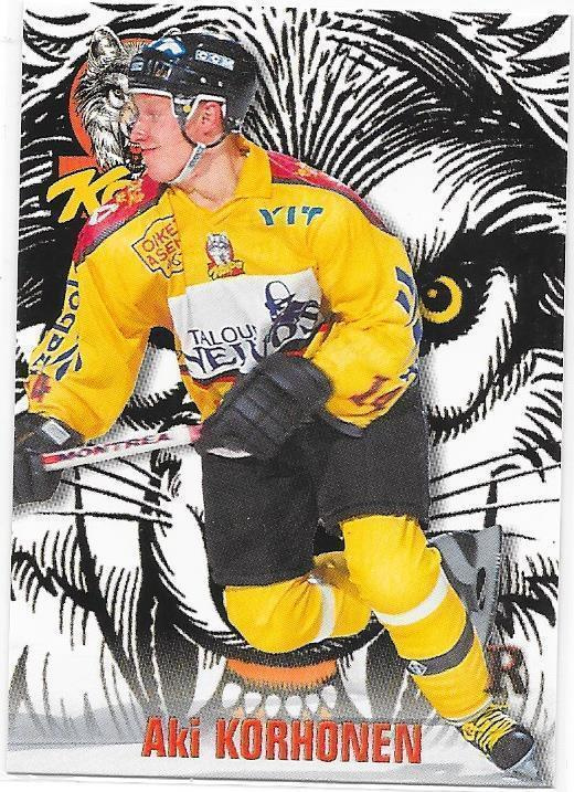 1998-99 CardSet #150 Aki Korhonen Kalpa