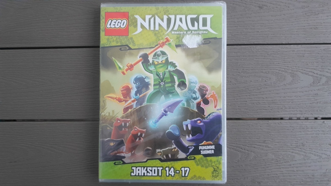 DVD: LEGO Ninjago, jaksot 14-17 (2012) UUSI